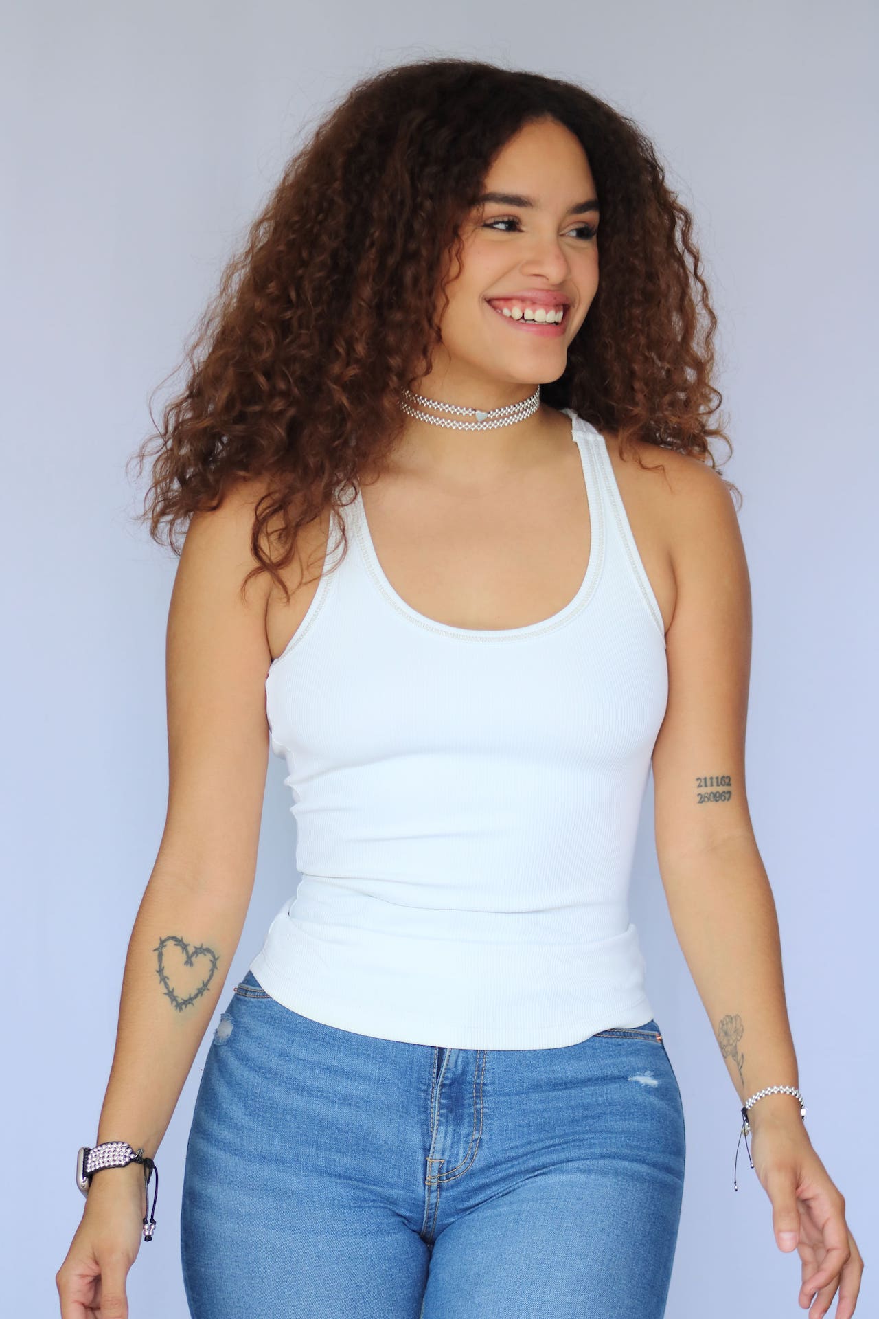 Choker Mini Corazón tejido en plata 925 para mujer elegante casual ajustable Glowa esterlina