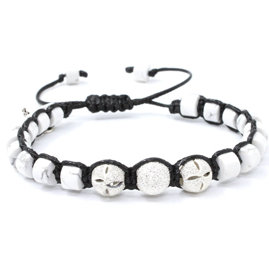 Pulsera Taxco - Glowa ajustable hombre plata