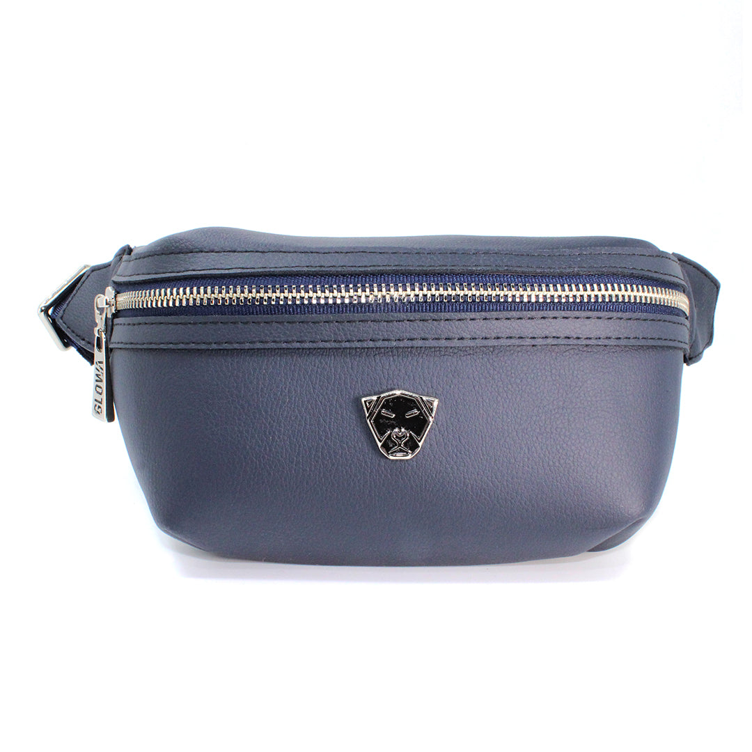 Piel de nopal Cangurera Riñonera Nophalli Azul para hombre y mujer casual elegante unisex - Glowa Nopal skin Fanny pack Nophalli Blue for men and women casual elegant unisex - Glowa